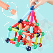 Magnetic Balls & Sticks Building Set | Educational Magnetic Construction Toys！