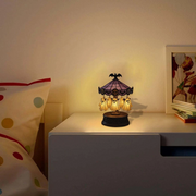 Halloween Enchanted Lamp 🎃 | Portable Night Light with Gothic Glow !