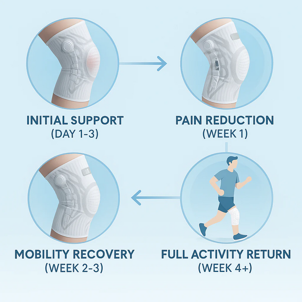 Transform Your Recovery with Every Step 🚶‍♂️ The Future of Knee Support is Here—Fast, Effective, and Comfortable!