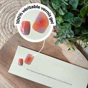 Nail Wraps Kit Easy Gel Polish Strips | Safe & Vegan！