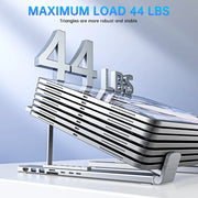 8-in-1 USB-C Laptop Stand | Docking Station & Ergonomic Riser