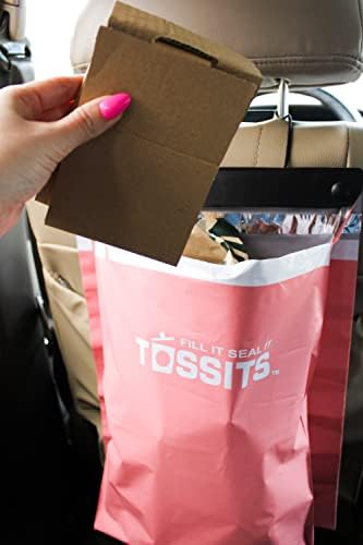 🚘 Travel Clean & Stress-Free – Hanging Car Garbage Bags !