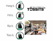🚘 Travel Clean & Stress-Free – Hanging Car Garbage Bags !