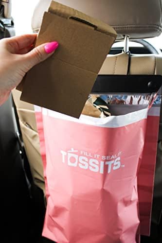 🚘 Travel Clean & Stress-Free – Hanging Car Garbage Bags !