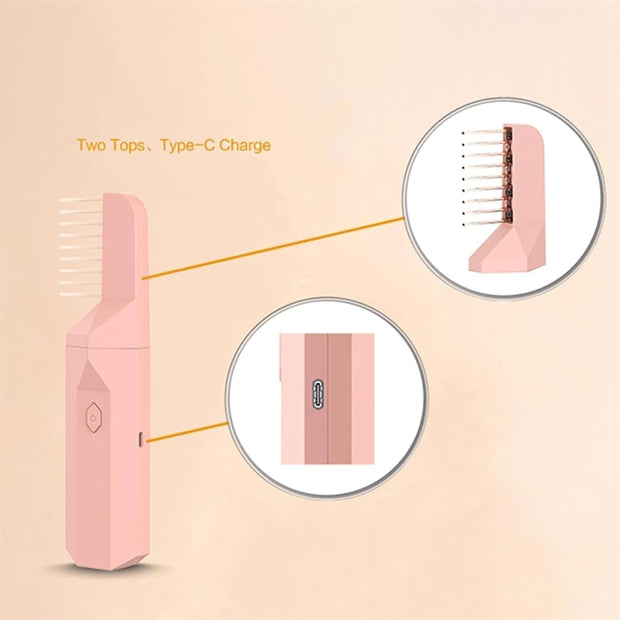 ✨ Electric Bakhoor Hair Burner Comb 🌹 | 2-in-1 Fragrance & Styling 💨 | Portable Aromatherapy Incense Burner 🔥