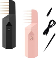 ✨ Electric Bakhoor Hair Burner Comb 🌹 | 2-in-1 Fragrance & Styling 💨 | Portable Aromatherapy Incense Burner 🔥