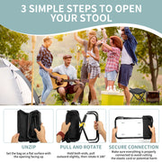 Fold, Pack, Go – The Ultimate Travel Stool!