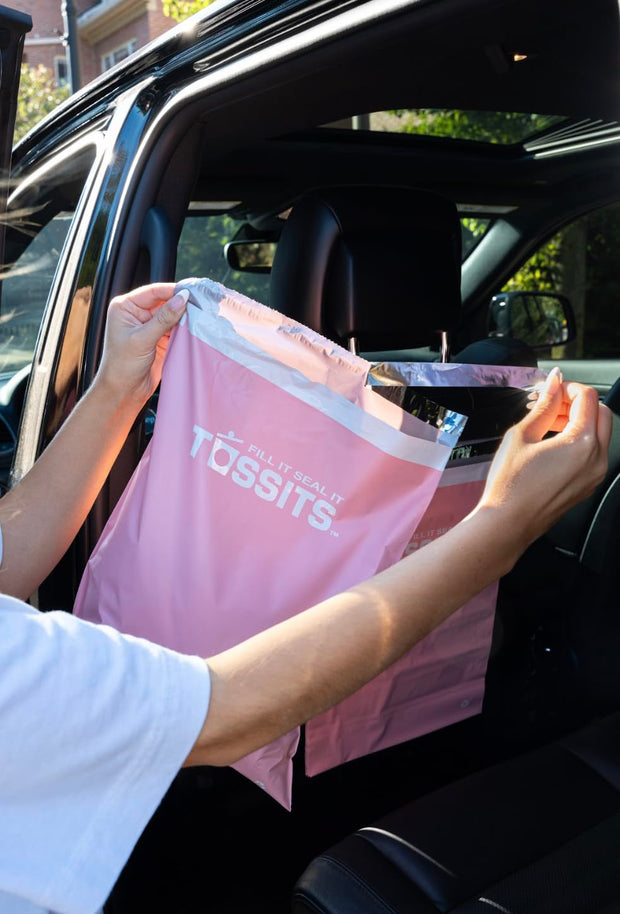 🚘 Travel Clean & Stress-Free – Hanging Car Garbage Bags !