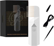 ✨ Electric Bakhoor Hair Burner Comb 🌹 | 2-in-1 Fragrance & Styling 💨 | Portable Aromatherapy Incense Burner 🔥