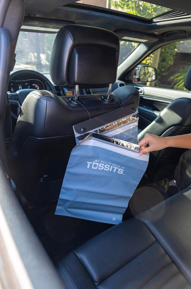 🚘 Travel Clean & Stress-Free – Hanging Car Garbage Bags !