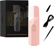 ✨ Electric Bakhoor Hair Burner Comb 🌹 | 2-in-1 Fragrance & Styling 💨 | Portable Aromatherapy Incense Burner 🔥