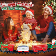 🚀Hanging Christmas Train Set | 2-in-1 Light & Sound Holiday Train Toy!