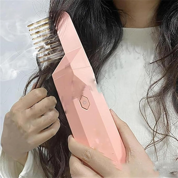 ✨ Electric Bakhoor Hair Burner Comb 🌹 | 2-in-1 Fragrance & Styling 💨 | Portable Aromatherapy Incense Burner 🔥
