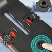 🎯 Picture Hanging Tool with Bubble Level 🖼️ Easy Frame & Wall Hanging Kit | Perfect Photo Frame Leveling Tool for Home Decoration (Black & Red)