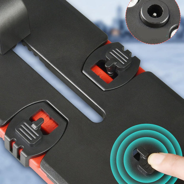 🎯 Picture Hanging Tool with Bubble Level 🖼️ Easy Frame & Wall Hanging Kit | Perfect Photo Frame Leveling Tool for Home Decoration (Black & Red)