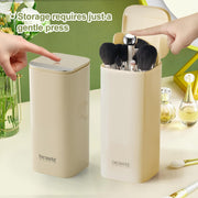 💄 Smart Glam Organizer – Automatic Lift Makeup Brush Holder