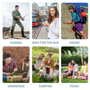 Fold, Pack, Go – The Ultimate Travel Stool!