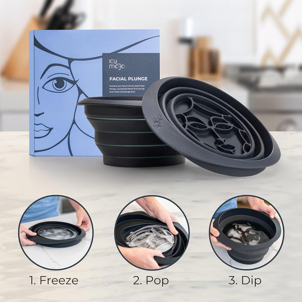 💧 Portable Facial Cold Plunge – ❄ Skincare for Glowing, Tight & Refreshed Skin