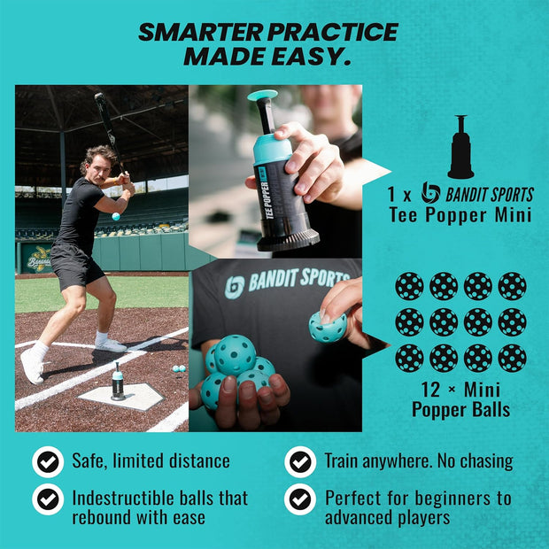 ⚾ Train Like a Pro Anywhere — No Pitcher Needed!