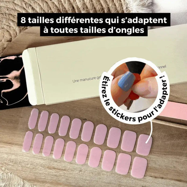Nail Wraps Kit Easy Gel Polish Strips | Safe & Vegan！
