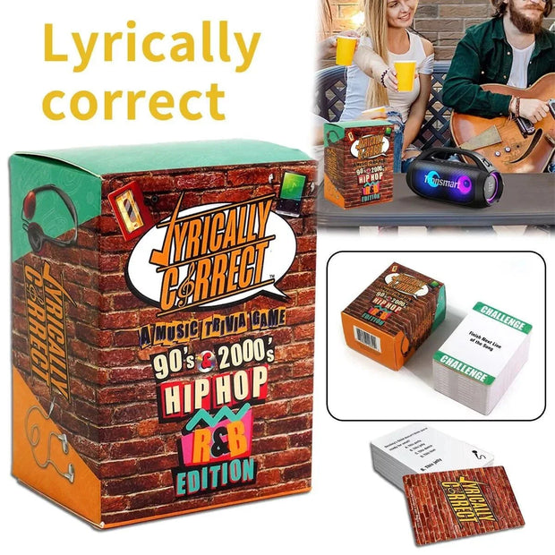 🏆 Original Duo Card Game Set – 90s & 2000s Hip-Hop & R&B Trivia + 90s R&B Expansion Pack