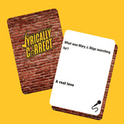 🏆 90s & 2000s Hip-Hop & R&B Trivia Edition – Classic Lyrics & Challenge Cards Game